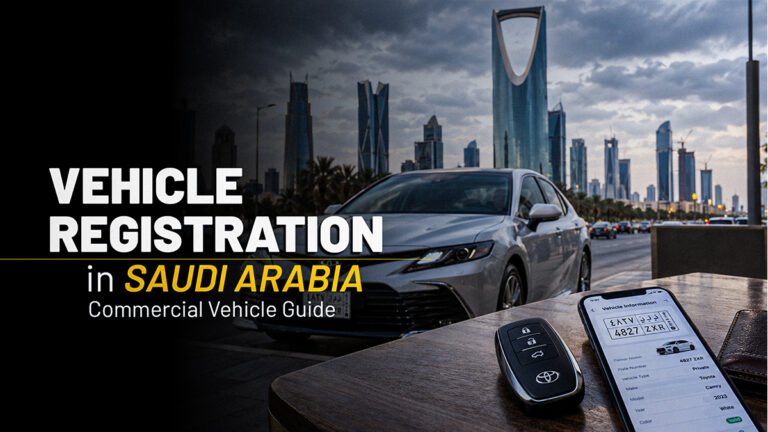 Saudi Vehicle Registration: Commercial Vehicle Guide