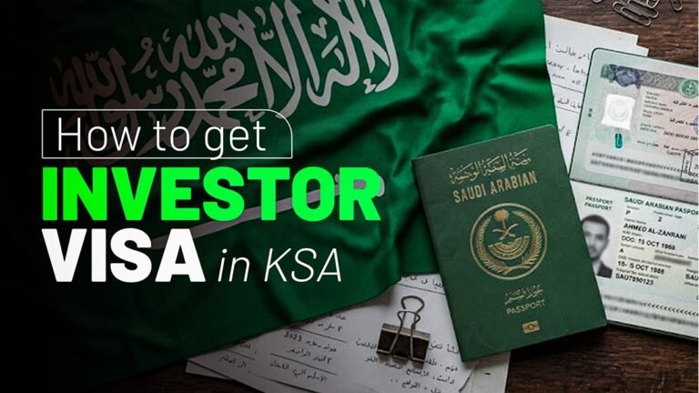 Investor Visa Saudi Arabia